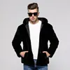 rabbit fur coat male