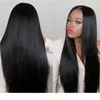 new Lace Frontal Wig Up to 250 Density Pre Plucked Straight Brazilian Remy Hair Human Hair Lace Wigs For Black Woman5656527