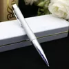 Free Shipping Ballpoint Pen Matte Black Pens School Office Suppliers Refill 0.7mm Signature Ballpoint Pen Stationery Gift cool