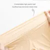 Sömlös säkerhet shorts byxor shapewear för kvinnor nylon hög midja underbyxor tjejer kvinnliga trosor bantning underkläder