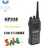 Gerenoveerde GP338 VHF UHF analoge radio 136-174MHz 450-527MHz Walkie Talkie 16 kanalen met verstelbare vermogensniveaus1