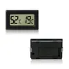 New Black / Branco FY-11 Mini Digital LCD Meio Ambiente Termômetro Higrômetro Medidor de Temperatura de Umidade no Quarto Geladeira Geladeira ZZC3762