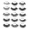 3D False Eyelashes with Eyelash brush Mascara brushes Mink Lashes 15 Styles Dramatic Thick Natural Lashes Wispy Fluffy Eye Mak8461989