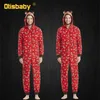 Рождественский комбинезон Pajamas с оленями Мать дети Подходящие семейные наряды Новый год Мама дочь отец детский сын сестра одежда LJ201111