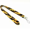Caroon Lanyard Cool Fire Print Lanyards Strap Phone Holder Neck Straps Hang Ropes Fashion Keys Accessory8490865