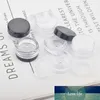 100 stks 1G Draagbare Plastic Lege Losse Poeder Doos Makeup Jar Container Reizen Puff Box Sifter Container Cosmetic Case