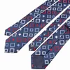 Nya mäns klassiska lyxiga slips 8 cm randiga paisley pläden all-match jacquard slips för affär bröllop prom dagligen slitbanan y1229