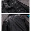 Водонепроницаемые дети PU кожаная куртка на молнии подростки мальчики пальто осени детские девушки куртки весна детей ветровая одежда 201106
