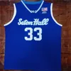 Seton Hall Shu كرة السلة Jersey College Jared Rhoden Bryce Aiken Myles Cale Kadary Richmond Alexis Tyrese Samuel Tray Jackson Jamir Harris Ike Obiugu 4XL