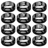 12 Zodiac Ring Aries Taurus Gemini Cancer Virgo Libra Scorpius Sagittarius Capricornus Wedding Stainless Steel Rings Jewelry3778071