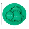 Bébé Vaisselle Silicone Infantile Bols Assiette Vaisselle Enfants Porte-nourriture Plateau Enfants Alimentaire Conteneur Napperon pour Bébé Alimentation