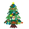 Choinka Fashion DIY z dekoracjami wisząc ścianę wiszące dla dzieci Prezent edukacyjny Xmas Tress Około 75x100 cm