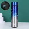 Gradients Temperature Control Thermos Cups Multicolor Adult Children Stars Pattern Stainless Steel Vacuum Cup High Quality 14sb J2