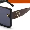 Été 58mm surdimensionné carré noir femmes lunettes de soleil nouveau avec boîte d'étiquettes couleur mélangée paillettes dégradé surdimensionné lunettes de soleil