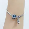 925 Sterling Silver Beaded Strands Beaded Pavé Bracelet for Pandora Women Designer Fashion Jewelry Gifts