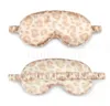 Silk Sleep Masks Rest Shading Eye Mask Padded Shade Cover Eyepatch Travel Relax Aid Blindfolds Eyemask DB466