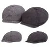 Fashion Wool Newsboy Caps Men Herringbone Flat Caps Gatsby Cap Woolen Driving Hats Vintage Hat Winter Peaky Blinders BERE5263529