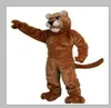 2019 offre spéciale léopard panthère chat Cougar mascotte Costume vêtements carnaval adulte Fursuit dessin animé robe