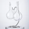 Universal Gravity Water Veselinfinity Waterfall Hookahs 7 mm Dikke Olie Dab Rigs Doos Pakagings Waterpijpen 14 mm Vrouwelijke gewricht met Bowl Glass Bong