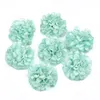 100 pçs / lote Hydrangea de seda Cabeças de flor artificial para casamento decoração de Natal DIY grinalda scrapbooking artesanato flores falsas 201203