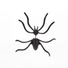 Zwarte Spider Oorbellen Holloween 3D Stereo Dier Stud Earings nep Piercing Damesmode Sieraden 1pc (kleur: zwart)