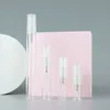 2ml 3ml 5ml 10ml Glass Mist Spray Bottle Refillable Perfume Bottles Sample Vial Travel Cosmetic Container Jar Packaging