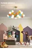 Quarto infantil Lâmpadas de lâmpadas multicoloridas FLAY FILHO Série Living DiningRoom Teto Pendurado Luzes Quarto Iluminação Luminárias