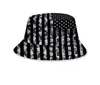 8Styles 3D -tryckt fiskare hatt USA flaggstjärna randig camo cap utomhus unisex sunshade hat party gynna da490