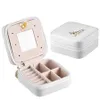 Jewelry Box Earring Necklace Ring Storage Boxes PU Leather Jewelry Storage Case Travel Portable Box Organizer ZZC3851