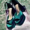 Sandalen Zomer Open Teen Schoenen Pumps Plus Size 43 Gesp Strap Double-Lagen Platform Hakken Avondjurk