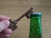 Draagbare flesopener sleutelhanger ring ketting sleutelhanger sleutelhanger metalen bier bar tool keuken feest accessoires unieke creatieve geschenk