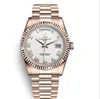 Männer Quarz Bewegung Uhren Tag Datum Business Armbanduhr 40mm Edelstahlband Wasserdichte Armbanduhren LGXIGE1