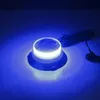 Bogrand LED Rotatie Strobe Waarschuwing Knipperlicht Blauw Roterende Beacon Truck Nood Verkeer Veiligheidssignaal Lamp Magnetisch