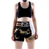 Kadın Boks Şortu Giyim Mma Muay Thai Kickboks Dövüş Muaythai Pantolon Erkekler Sanda MMA Şortları Bataryalar Grappling Trunks 2012165626490