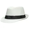 Perfect Unisex Starw Panama Fedora Hats Summer Stingy Brim Beach Travel Caps Colors Выбирайте ZDS220D