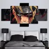 5 Pieces Home Decor Wall Art HD Printed Anime Canvas Paintings Wall Art for Bedroom Living Room Wall Decor Unframed Y2001022142549