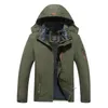 야외 윈드 브레이커 양털 재킷 스포츠 하이킹 사이클링 소프트 쉘 전술적 인 비옷 8XL 방수 사냥 의류