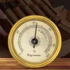 2020 Mini Cigar Hygrometer Round Moisture Detector Shaped Plastic Hygrometers For Guitar Tobacco Piano File Box Accessories Precision