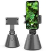充電式電話スマートS​​elfieスティック360°回転電話ロボットカメラマンフェイスオブジェクト自動追跡撮影VLOG電話ホルダー