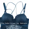 Bodys Femmes Strappy Cup Push Up Hollow Out Back Thin Rembourré Cup Underwire Lingerie Femmes Shapewear 201222