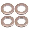50Pcs Home Decoration Curtain Accessories Five Colors Plastic Rings Eyelets for Curtains Grommet Top Curtain Rod Ring T200601