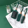 Hair Brushes Anti Static Massage Combs Set Curling Comb Inner Buckle Hairdressing Large Plate Comb Airbag