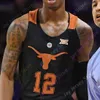 Texas Longhorns كرة السلة Jersey NCAA College Kai Jones Hepa Williams Hamm Jr.