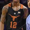 Texas Longhorns Camiseta de baloncesto NCAA College Kai Jones Hepa Williams Hamm Jr. Febres Cunningham Aldridge Bamba Bradley Turner Tucker Ford