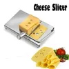 50pcs 304 Fromage en acier inoxydable Slick Tire coupe Butter Butter Cuisine Cuisine Fromage Tranche Fromage Tool 3225757