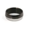 Bague en acier inoxydable pour homme, fiançailles, mariage, petit ami, mari, anniversaire, cadeau