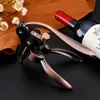 Qualidade Liga de zinco Rabbit Red Wine Opener Tool Set Cork Garrafa Opener Kit Profissional Corkscrew Pourer Set Garrafa abridores ferramentas 201223