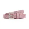Nuova tendenza della moda Cintura da donna Glitter fluorescenti Cinture da donna Designer Hip Hop Disco Decorazione Jeans casual Cintura da donna G220301