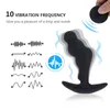 NXY wibratory męskie zabawki analne zdalnego sterowania bezprzewodowe wibrator dildo vibrator do masażu prostaty 10 prędkość potężna wtyczka masturbacja seksualna 0112