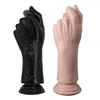 Sonho Doce 8 * 23.5cm punho mão sexo carne silicone dildos homens pênis ventosa ventosa adulto brinquedos sexuais para mulher produtos sexuais lf-093 y18110305